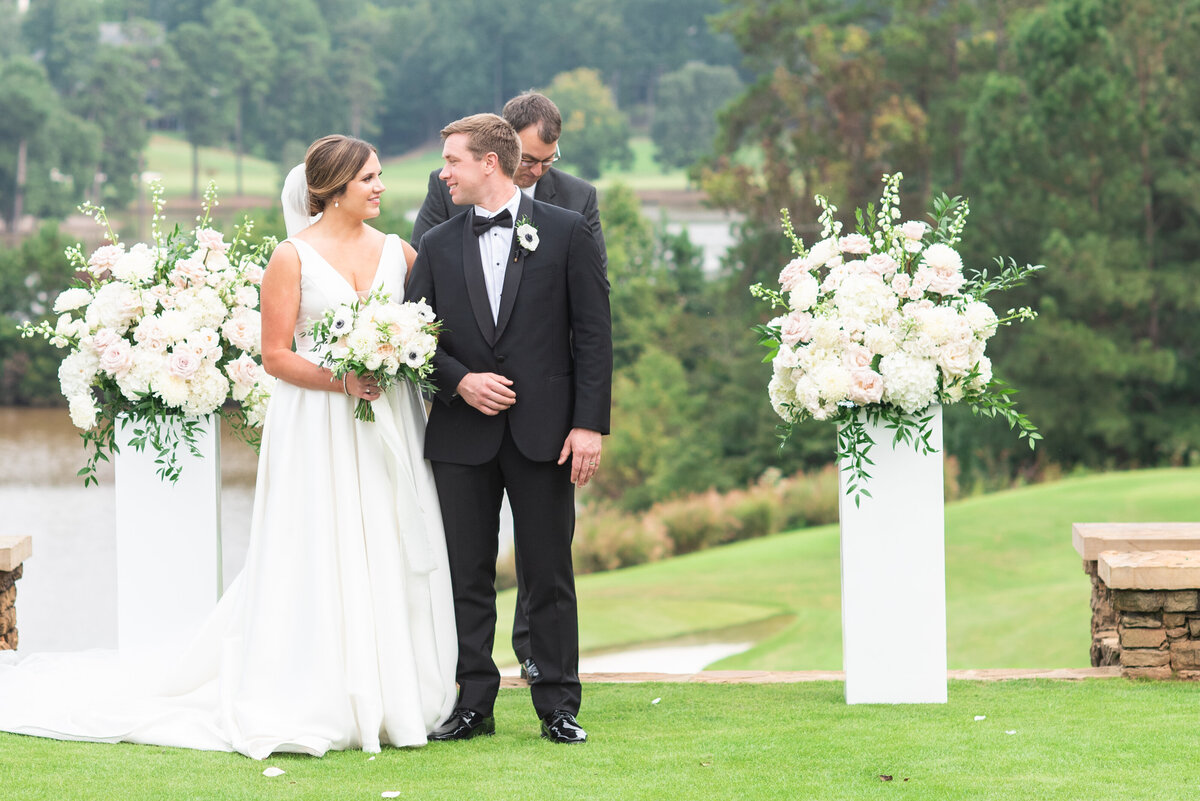 outdoor wedding ceremony