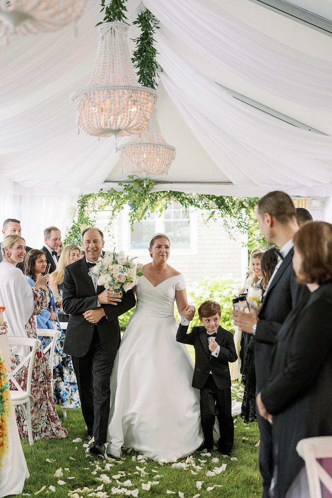 Bridal Entrance - Private Estate Wedding