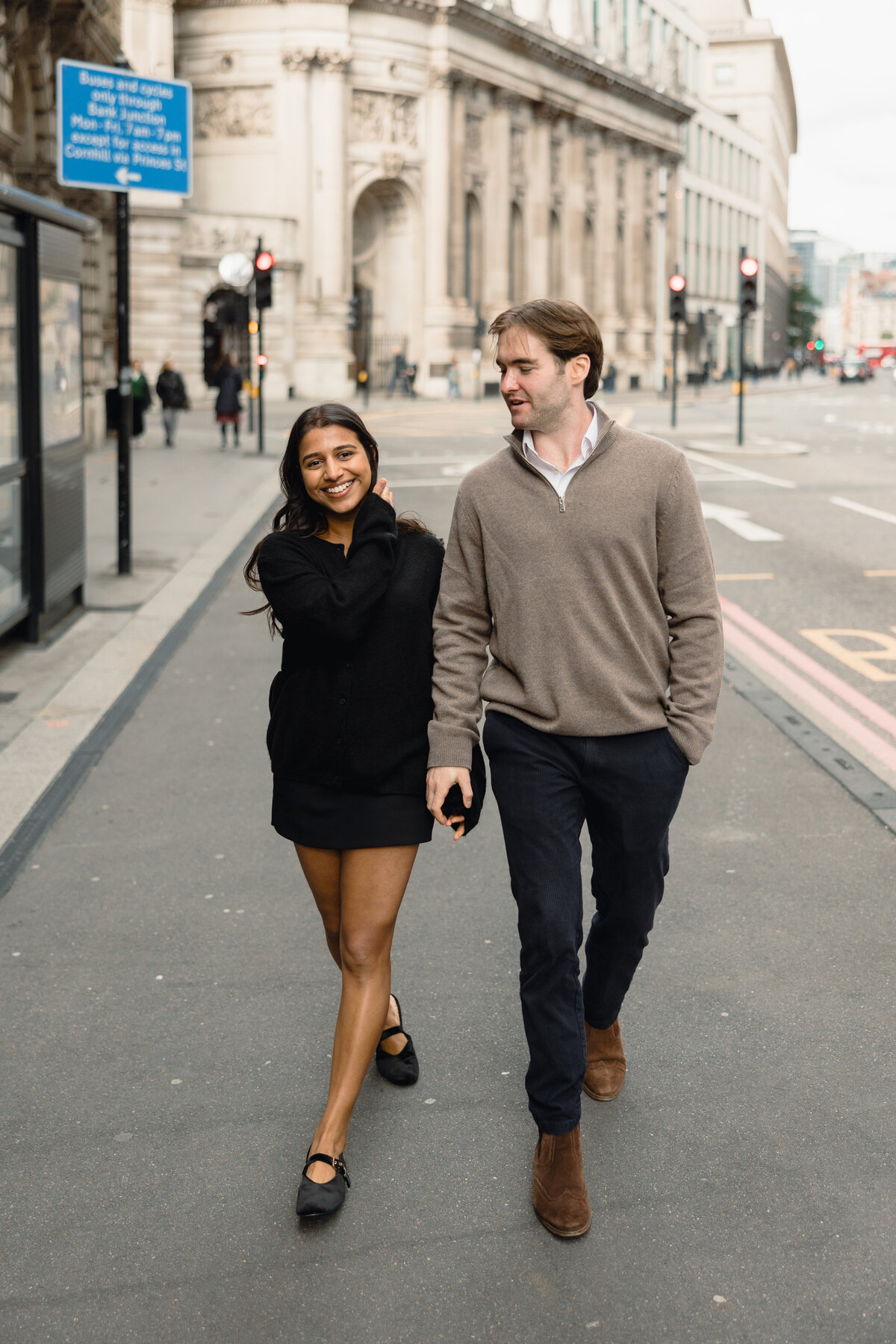 London couple portrait session