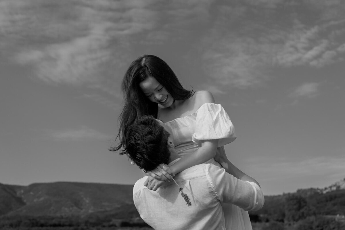 France engagement photo shoot