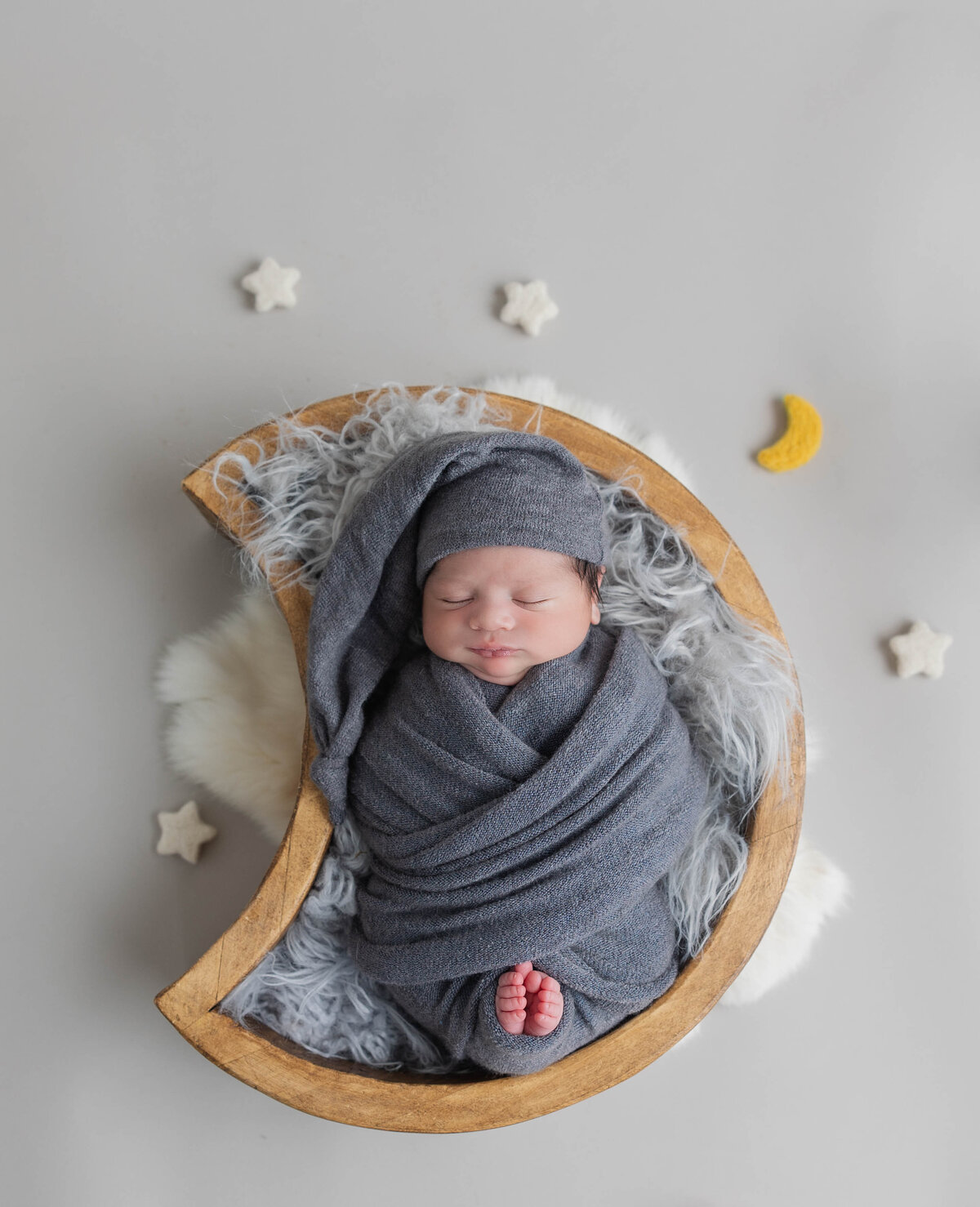 Love You to The Moon And Back Best of York Pennsylvania Newborn Photography