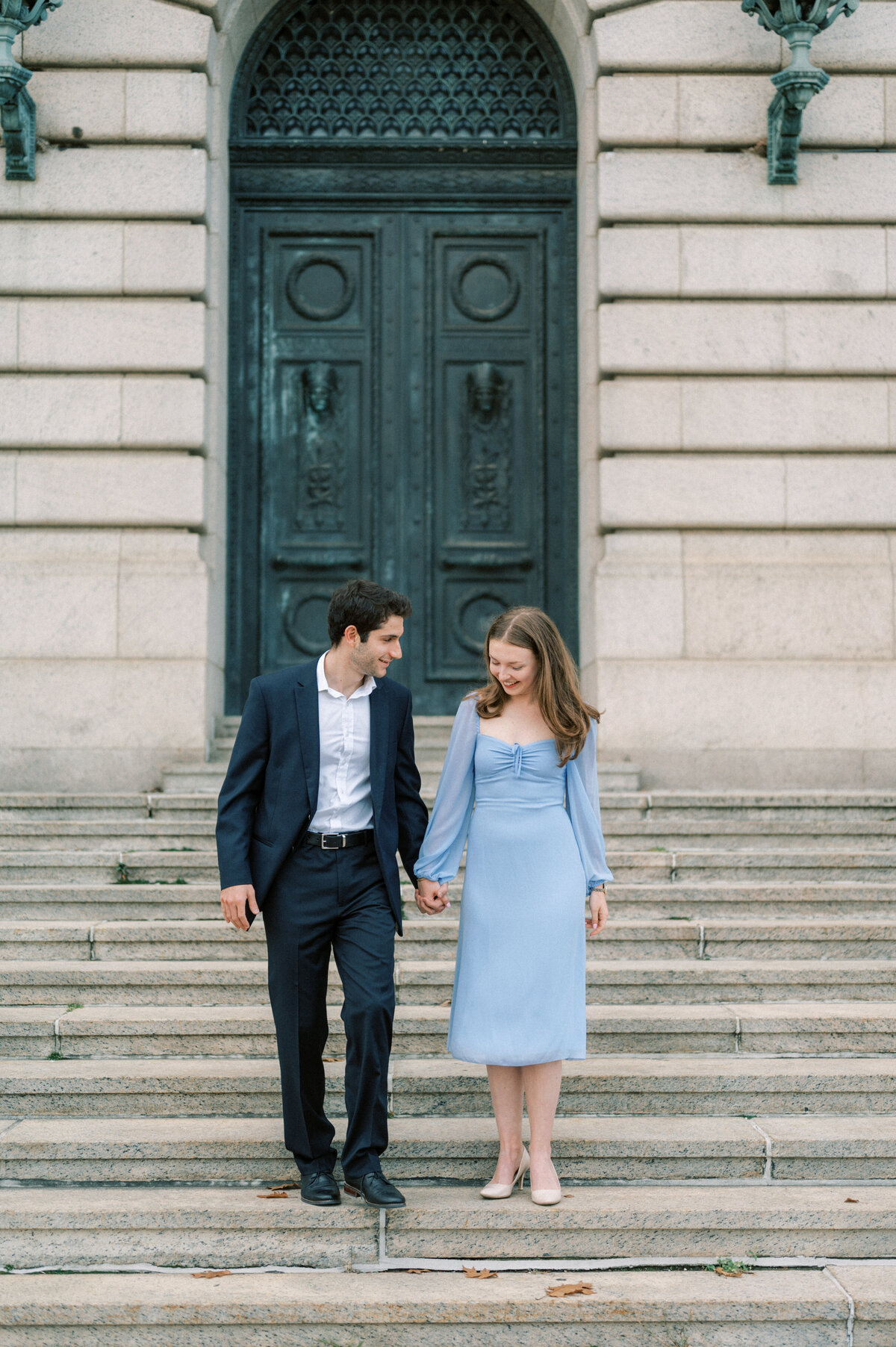 Old Courthouse Engagement Session in Downtown Cleveland-3