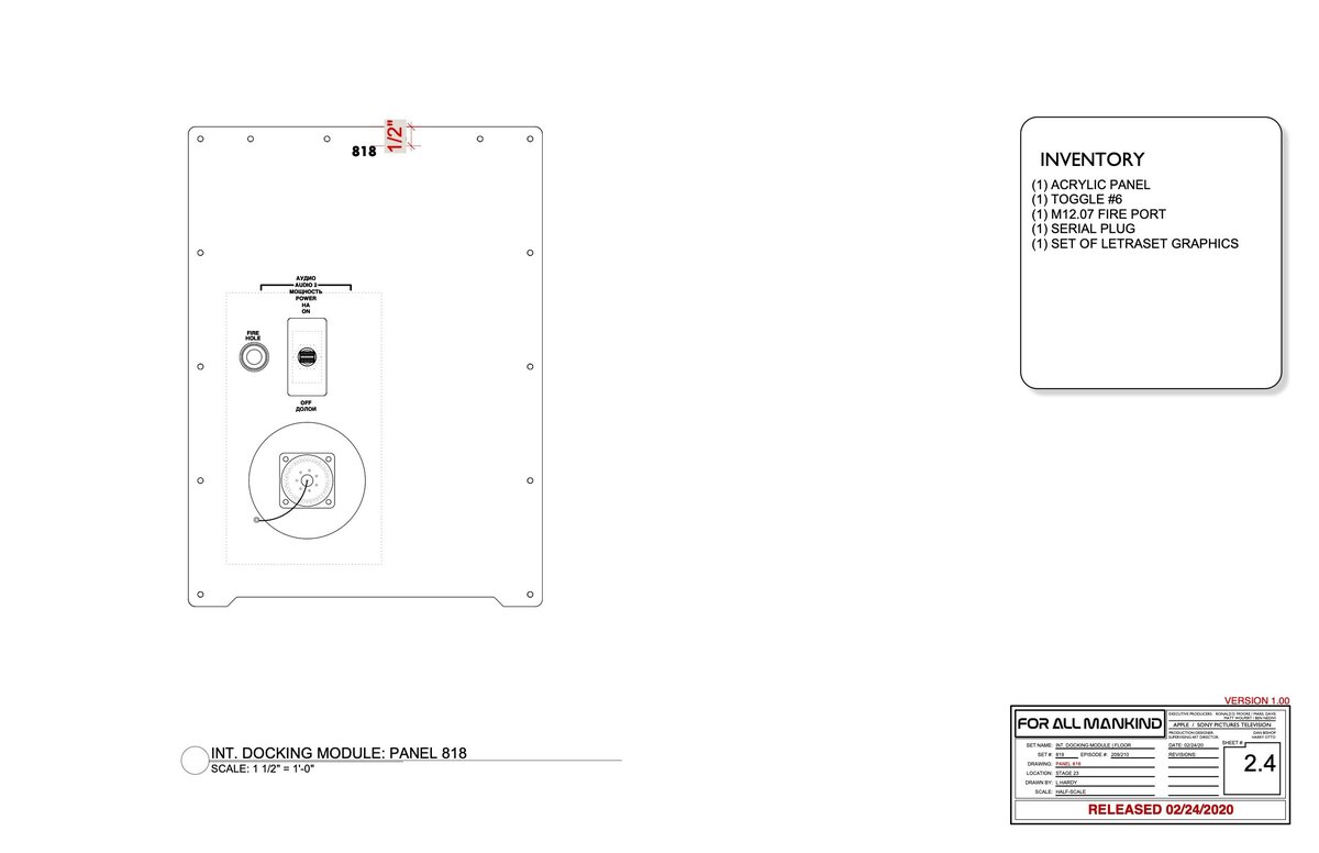 Docking Module Floor Panel Layout 030420 v1.01 lh 8