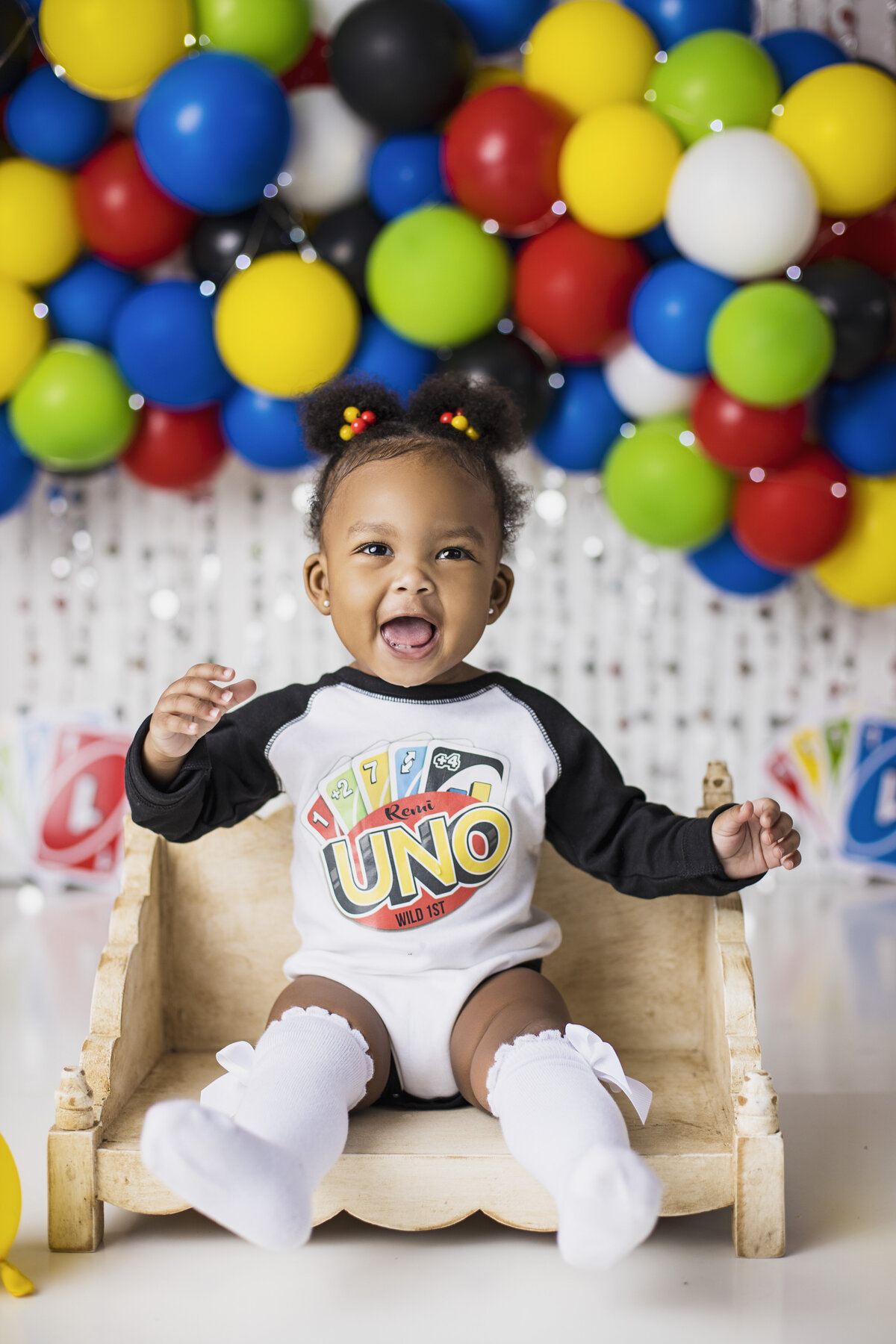 Hampton Georgia cake smash photographer, first birthday photographer in Atlanta, photography studio with props in jonesboro Georgia