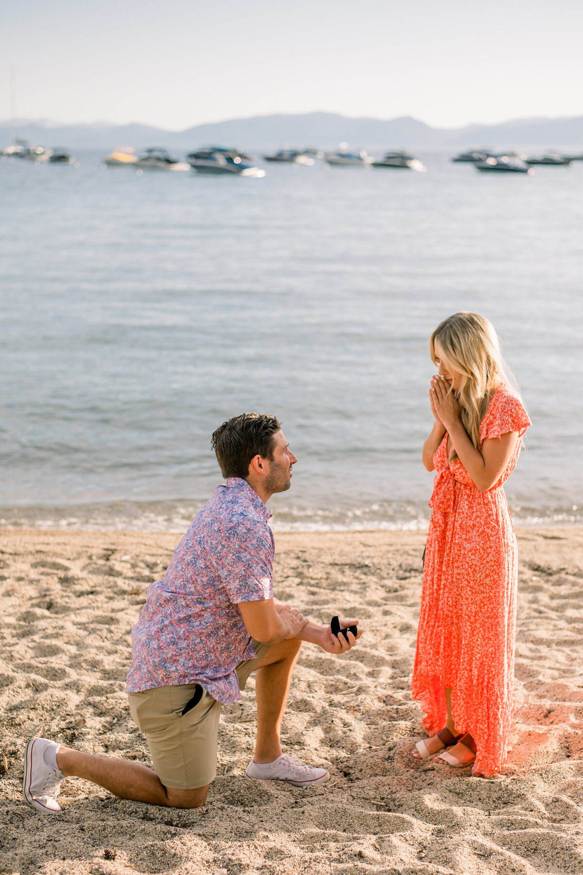 proposal on beach