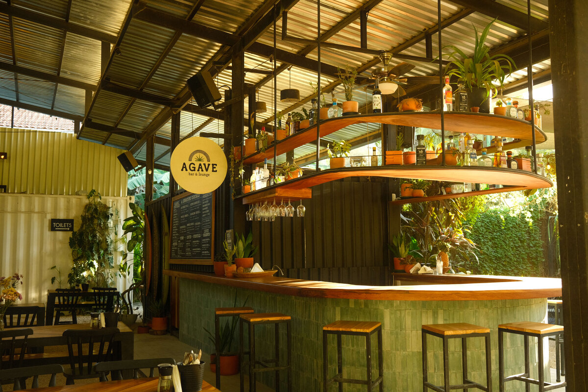 Outdoor Cafe in the tropics