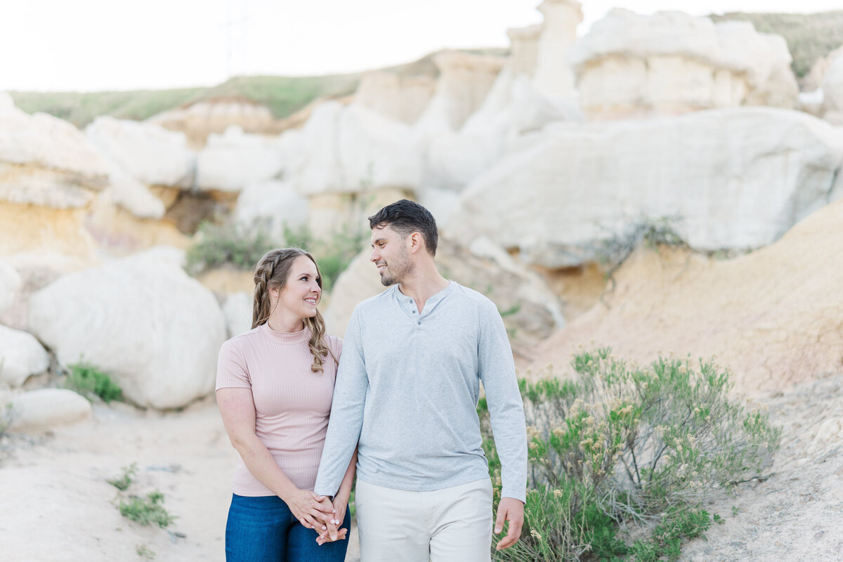 Paint Mines Interpretive Park El Paso Colorado Engagement Session Light and Airy Romantic Pictures Elena Spraguer Photography 0076
