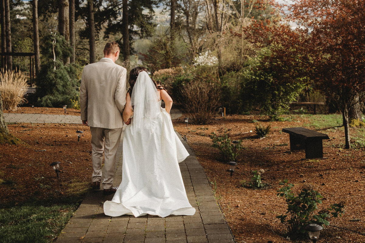 Moody earthy dreamy Vancouver WA Portland OR Ridgefield Seattle Wedding Photographer PNW