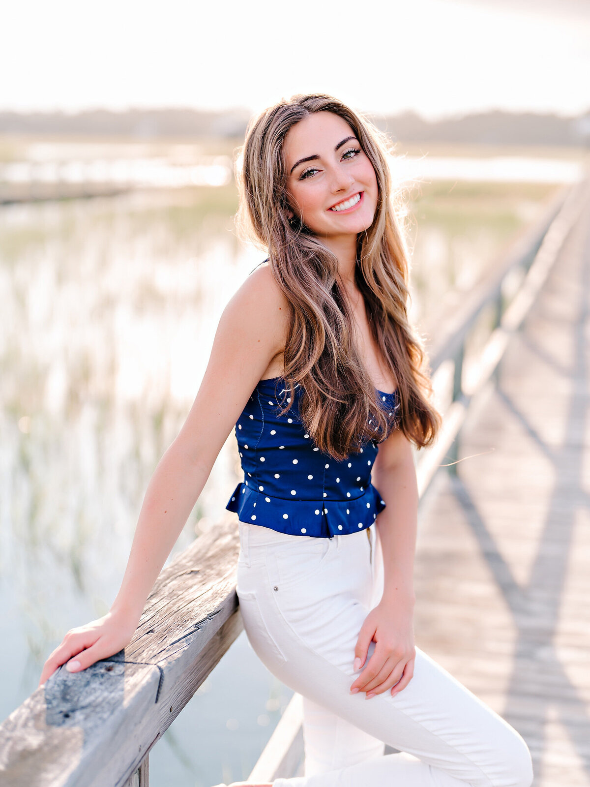 Senior Picture Ideas for a Girls at Debordieu Colony -15