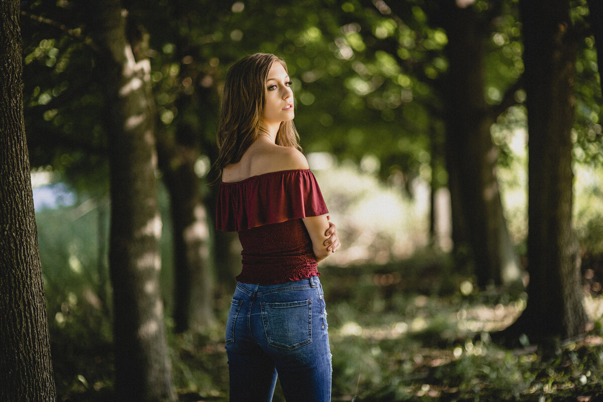 Green Bay High School senior session