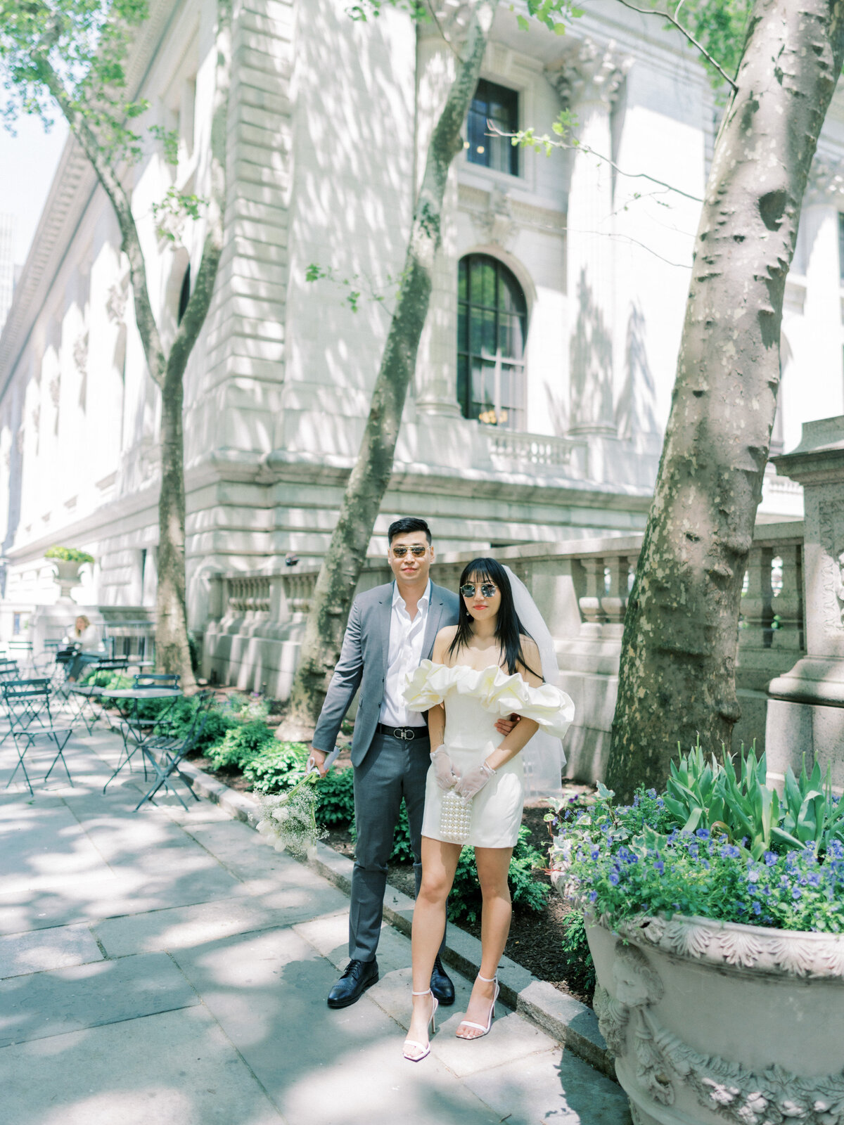 Vogue Editiorial NYC Elopement Themed Engagement Session Highlights | Amarachi Ikeji Photography 37
