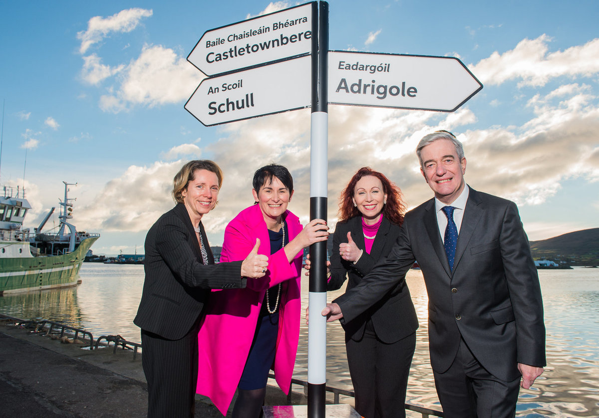 Press photo of eir broadband rollout in Cork