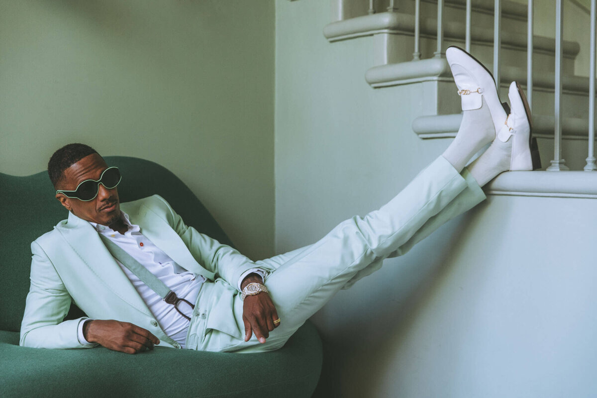 Nick Cannon personal brand photoshoot captured by Nick Onken — blending editorial lifestyle photography with authentic identity and Elevated Realism™.
