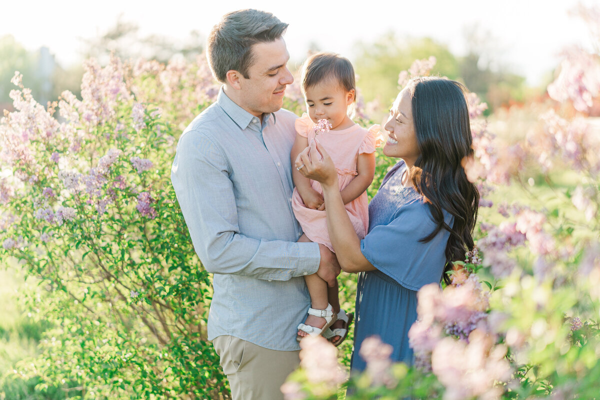 Spring Lilac Family Portraits Highlands Ranch Mansion Flowers Romantic Light and Airy Elena Spraguer Photography0058