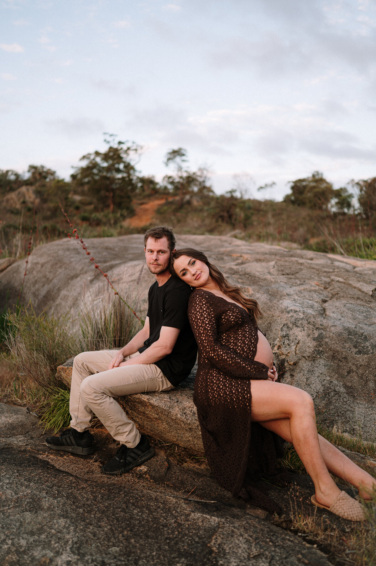 Perth-based maternity photographer session image

