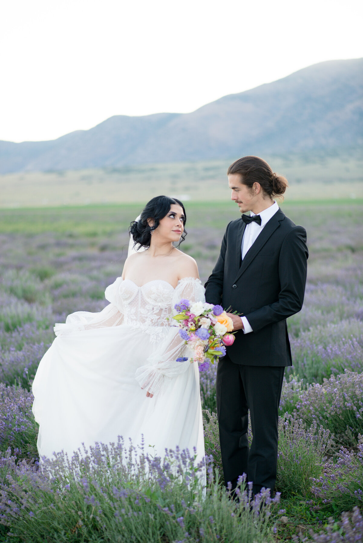 Lavender Fields Wedding - Utah Photographer AlliChelle -240