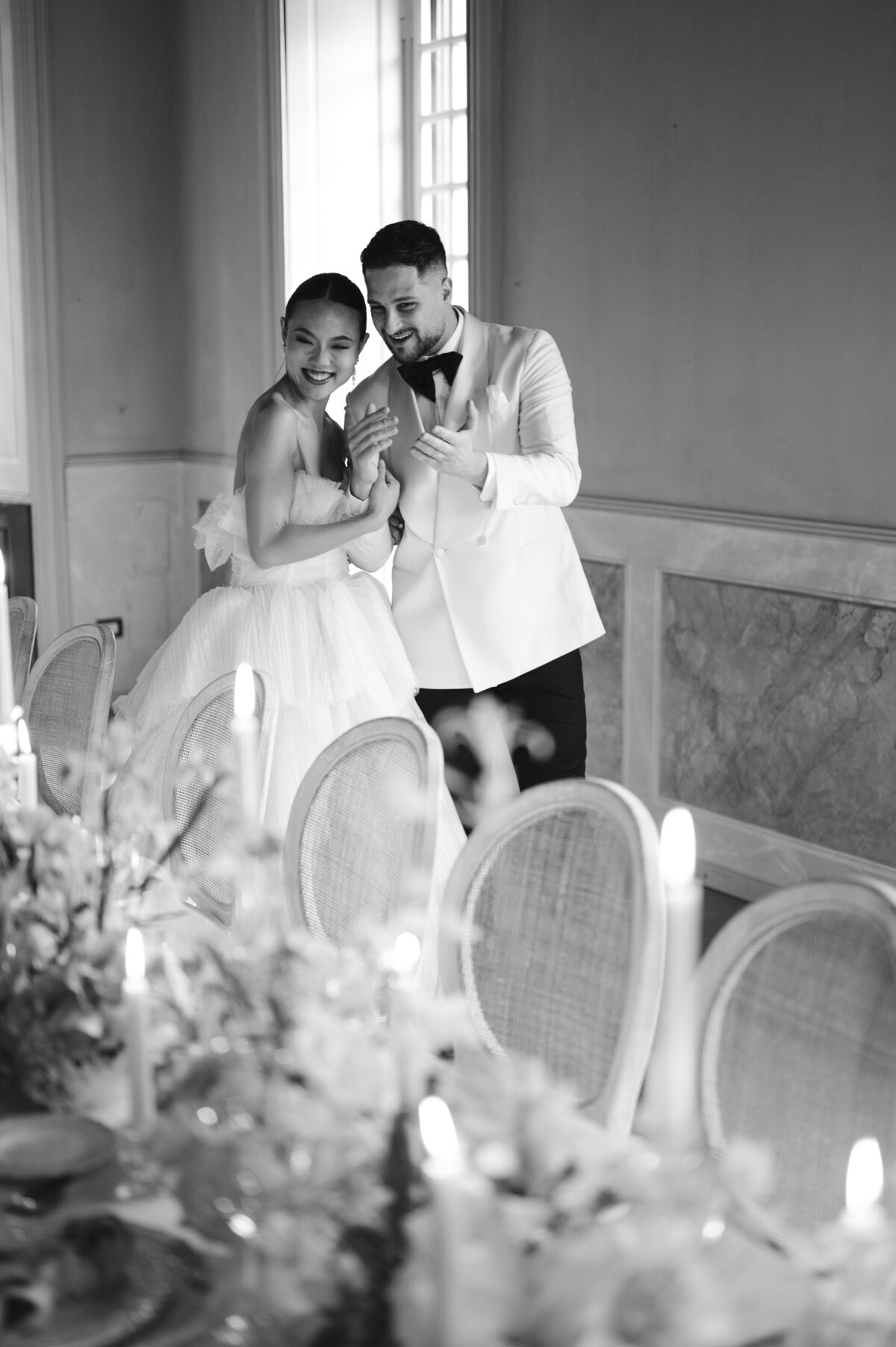 Dimos Bablis Studio Luxury Wedding Photographers Greece and Italy Santorini Wedding Villa Cipressi pastel  _036