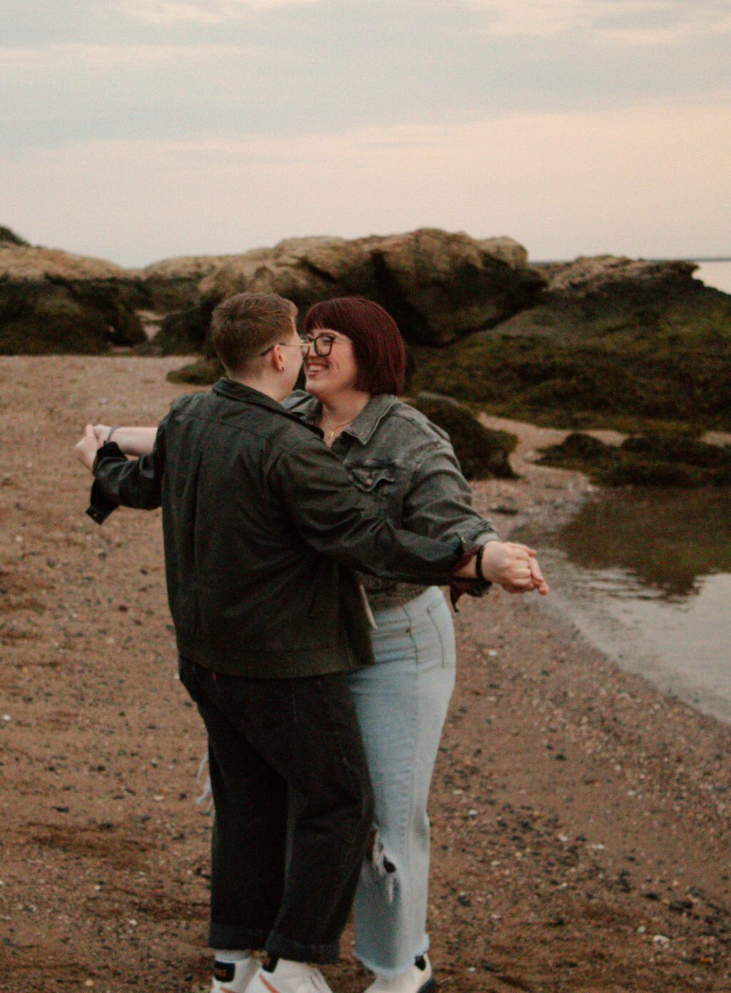 Light House Point Park, Connecticut Engagement Photos