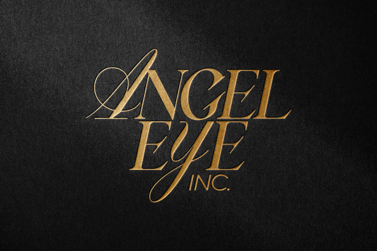 angel eye gold mockup