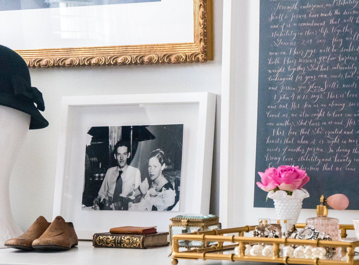 Bedroom Dresser styling