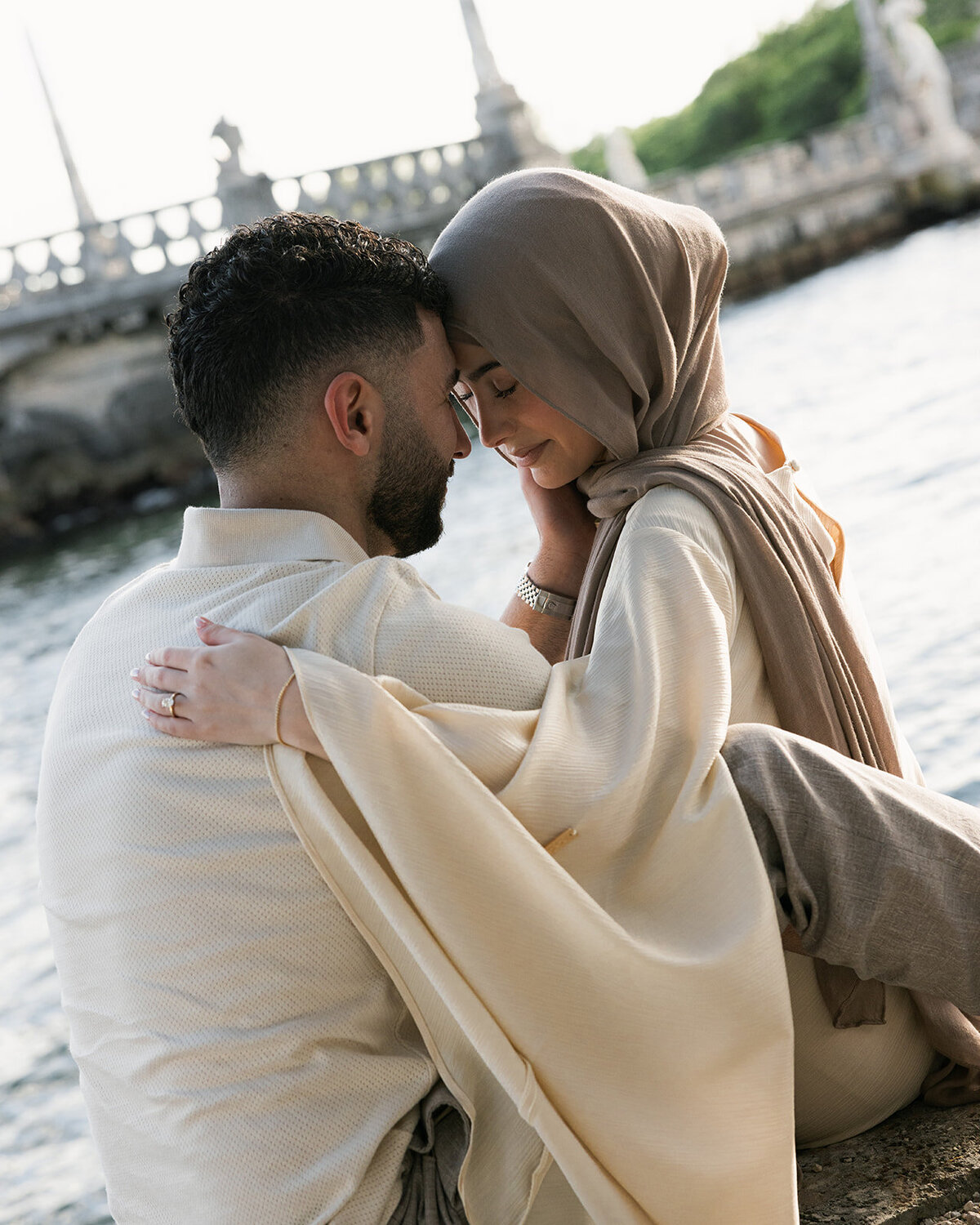 Vizcaya Museum Engagement Session Editorial Miami Wedding Photographer_-234