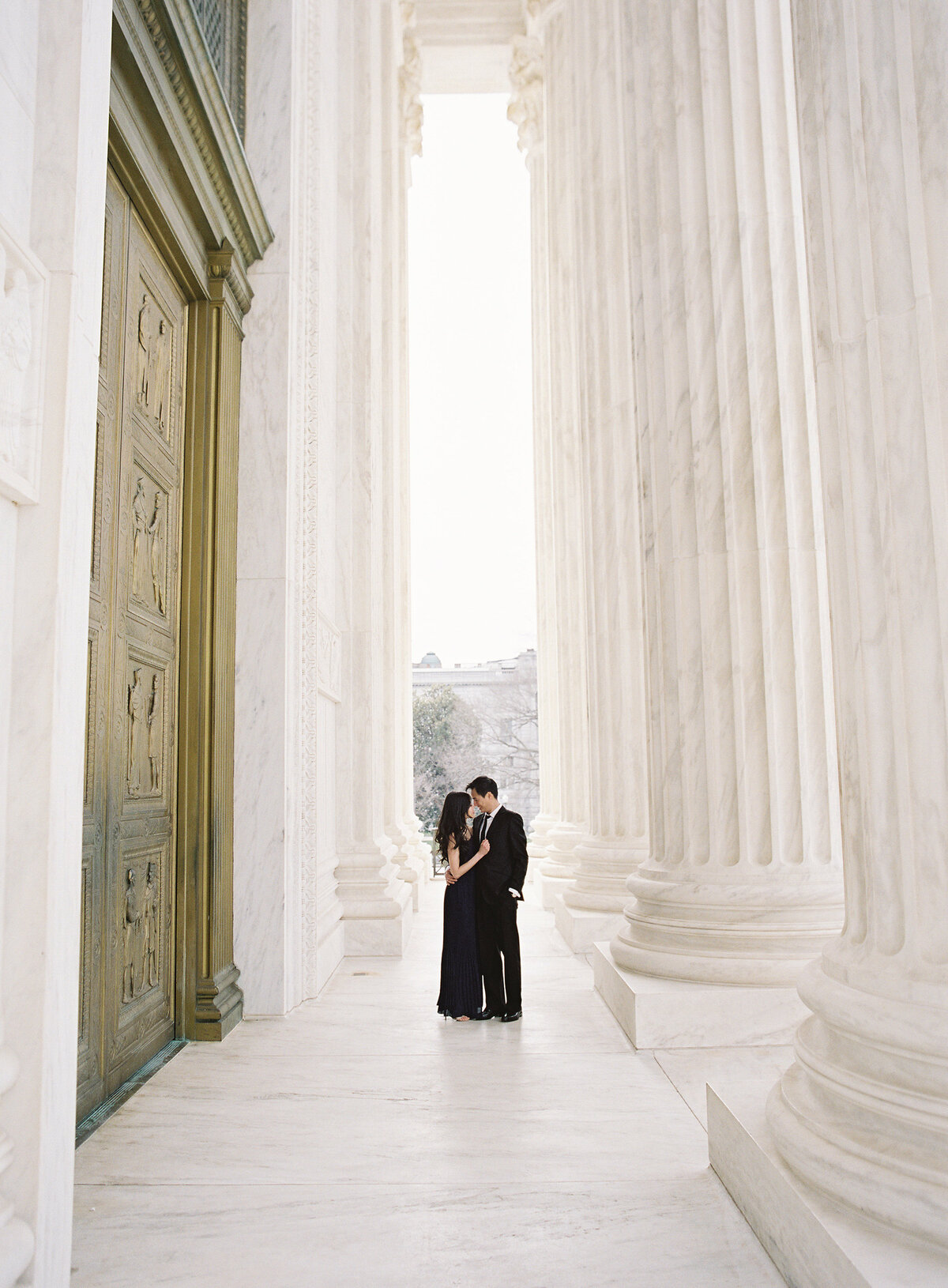 Vicki Grafton Photography DC pre-wedding engagement session monumnets supreme court le diplomate  Fine Art Film Luxury Destination Photographer Modern Destination Luxury Bride Emotive Timeless Photography78