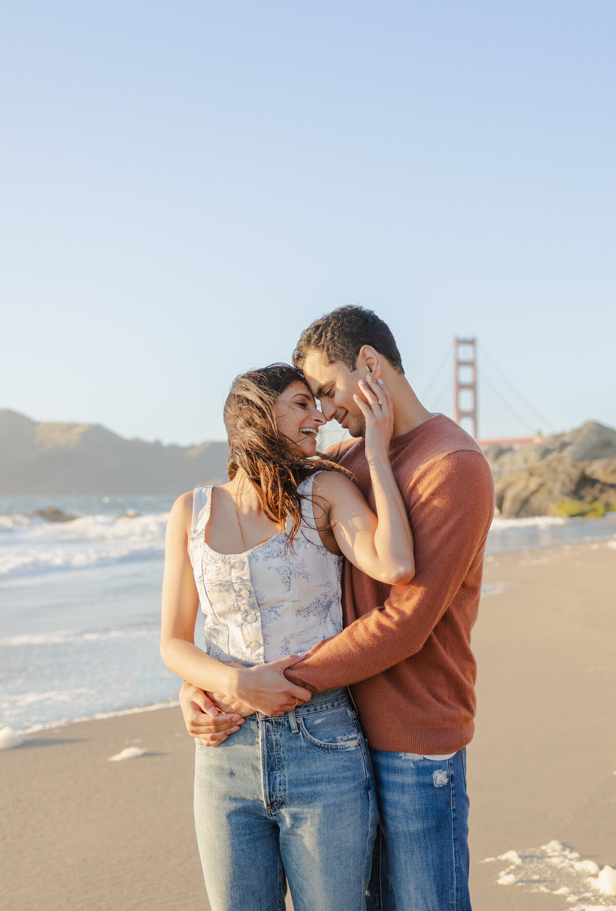 SF Baker Beach Engagement Session