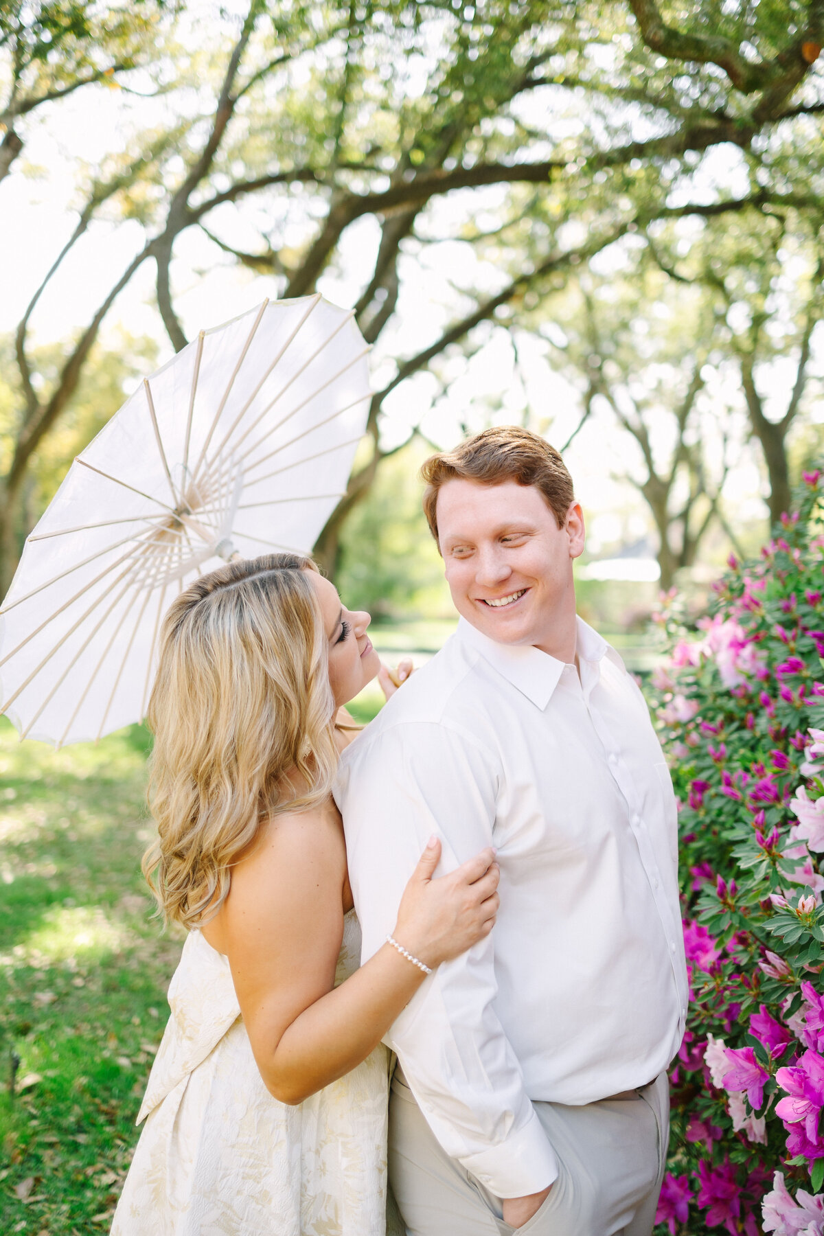 New Orleans Engagement Photographer Longue Vue House and Gardens