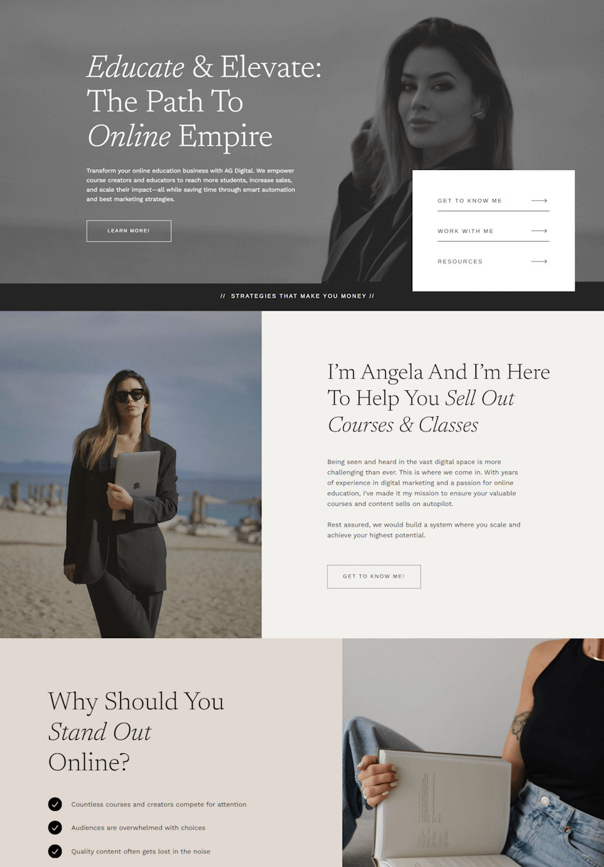 Angela Gjini Screenshot