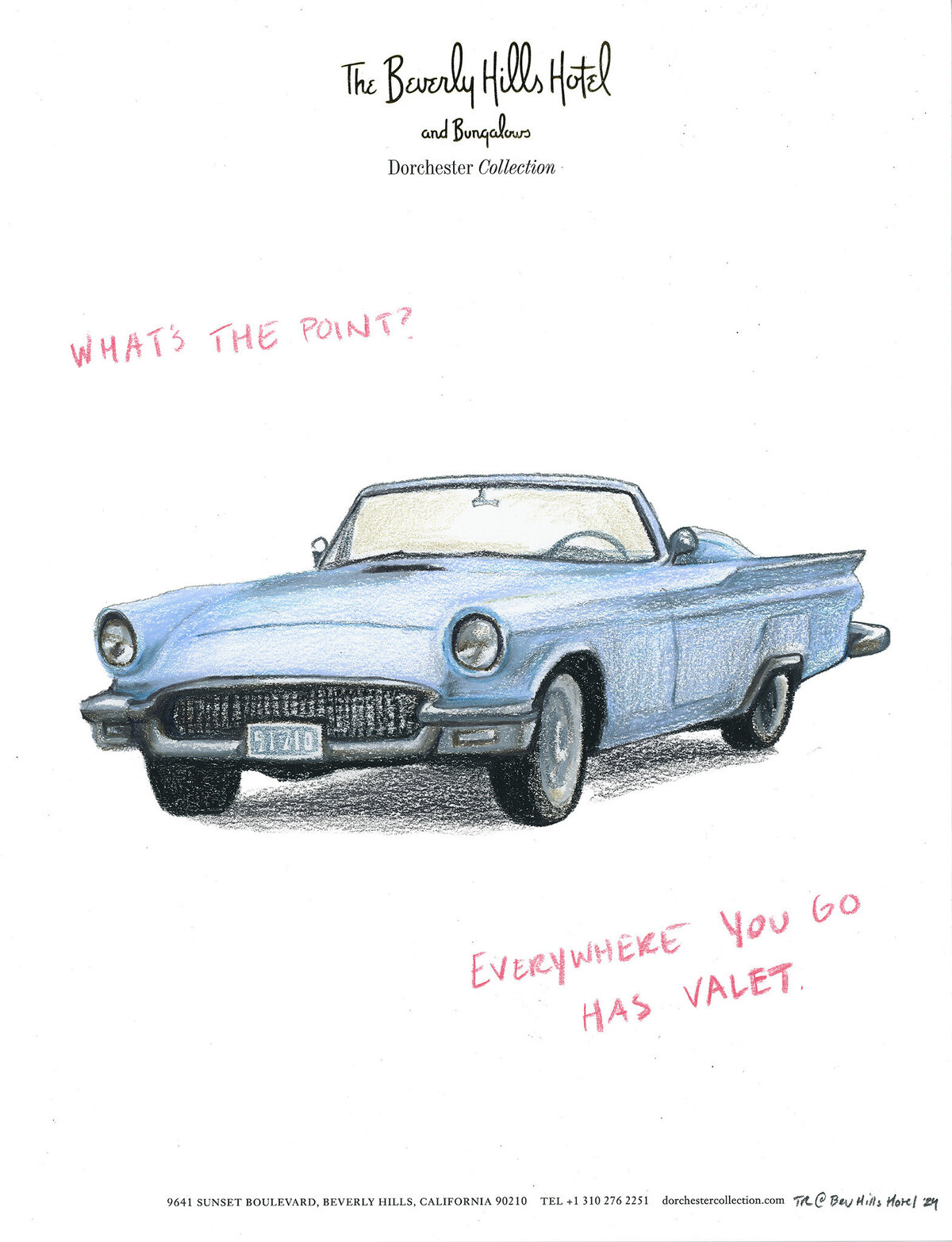 Valet Beverly Hills Hotel Test Size