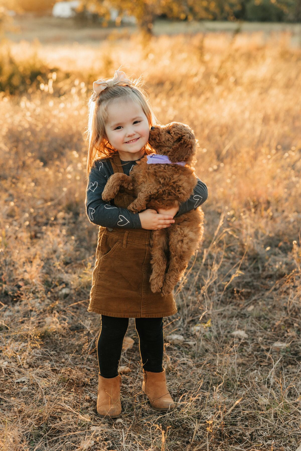 little-girl-goldendoodle