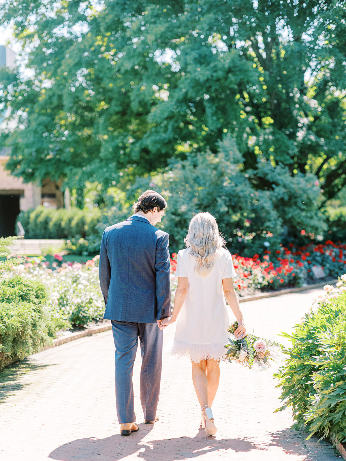 The Fourniers | Chicago Botanical Gardens Engagement-12