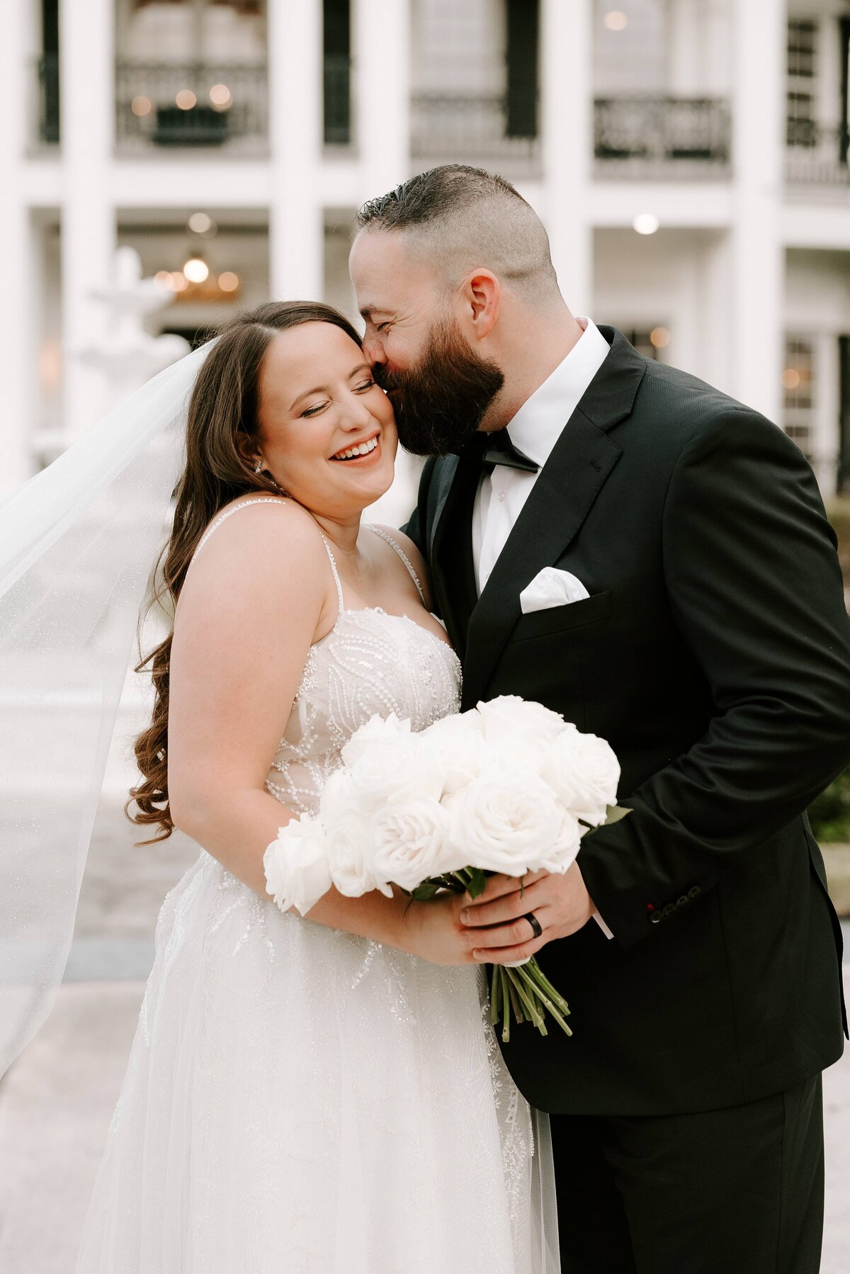 houston wedding planner - Lillie Jane Designs - Sandlewood Manor black and white timeless wedding2