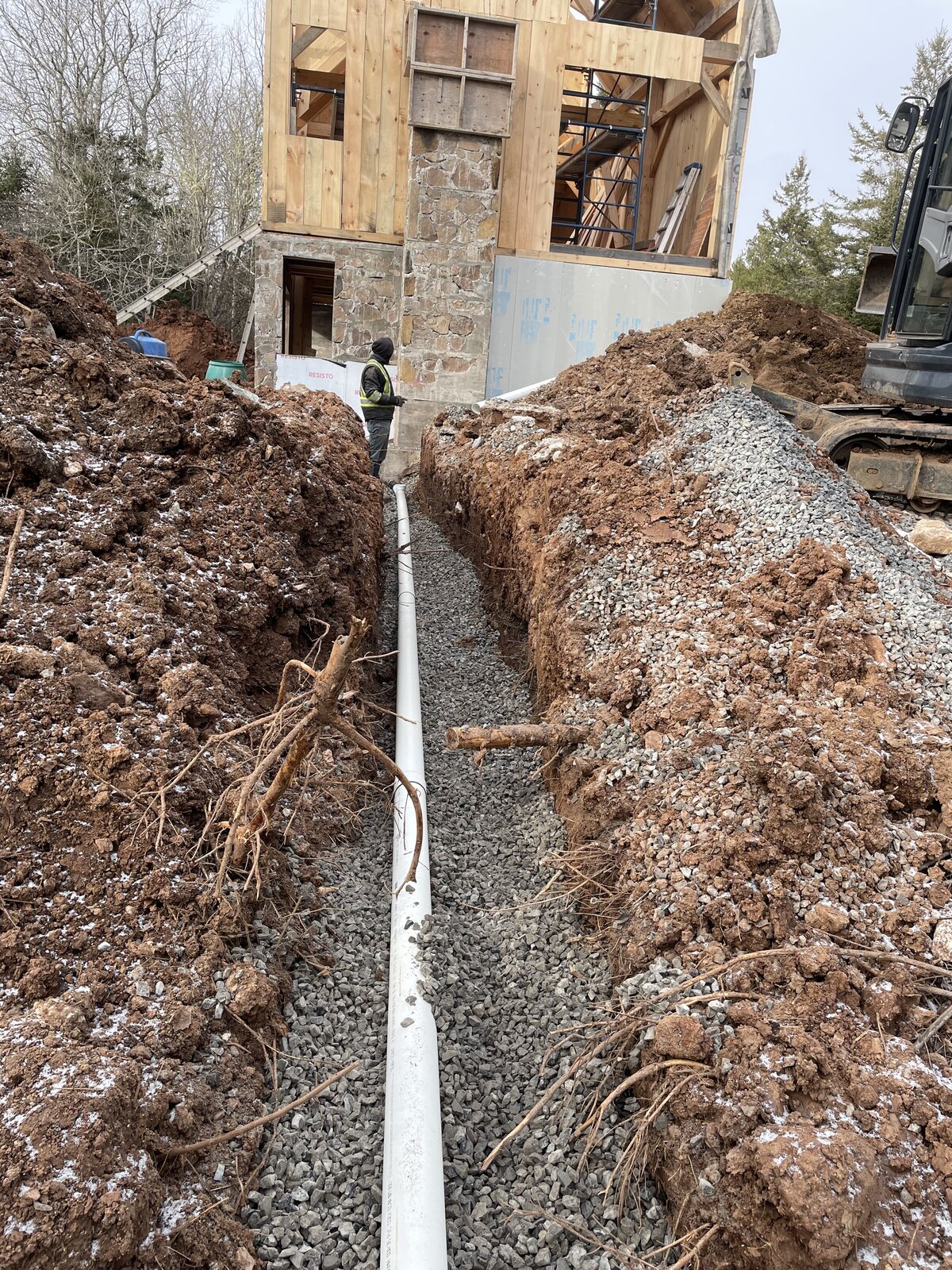 Ground Down Land Management - Excavation Services - Nova Scotia - Property Access - Trail Systems - Driveways - Patios - Landscaping - Mulching