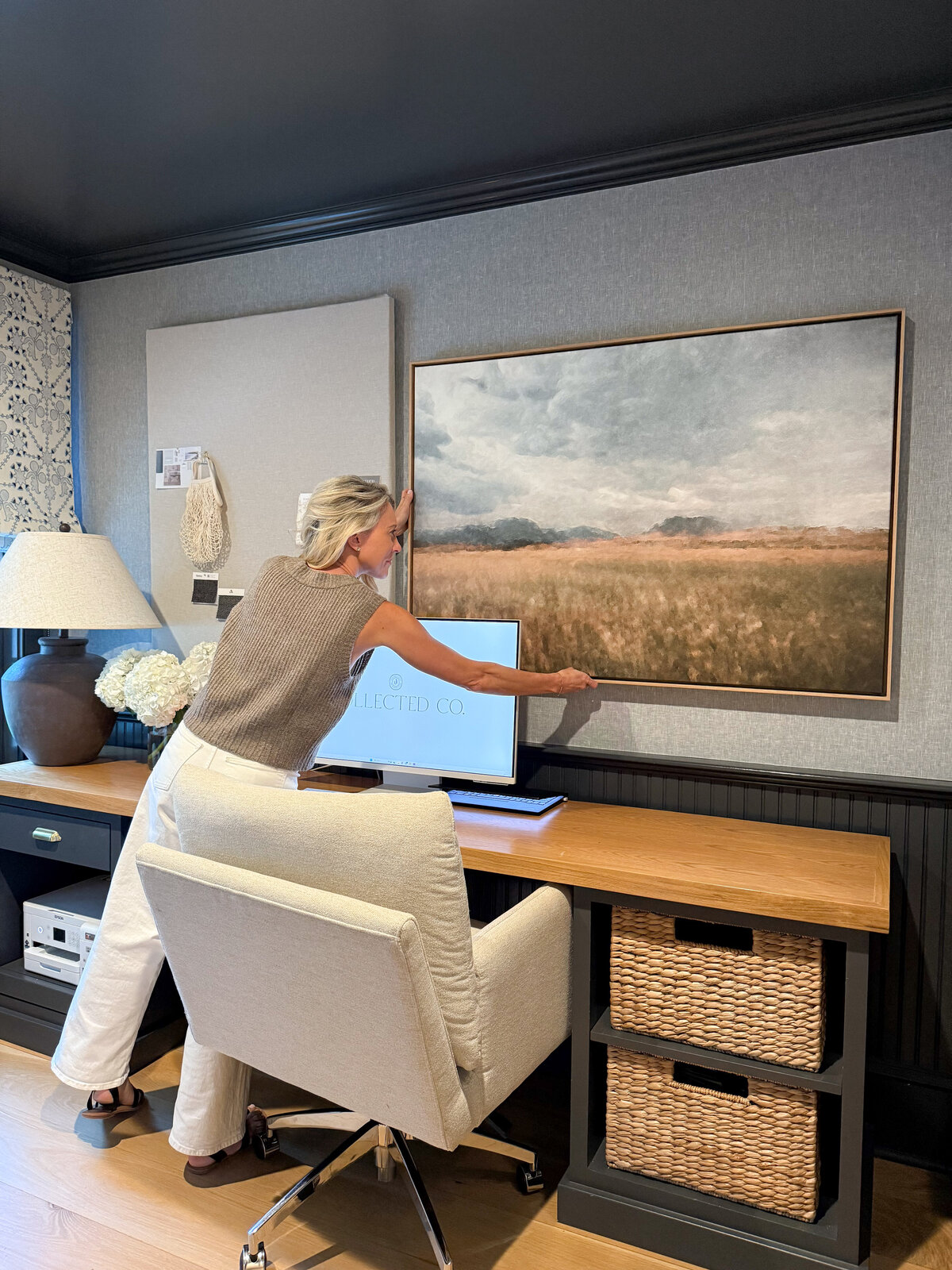 Cove Prints Summer Storm - Office Still with Liane Hanging Art