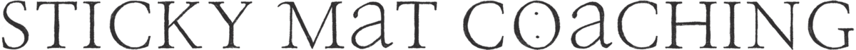 A line representing the career transition coaching journey
