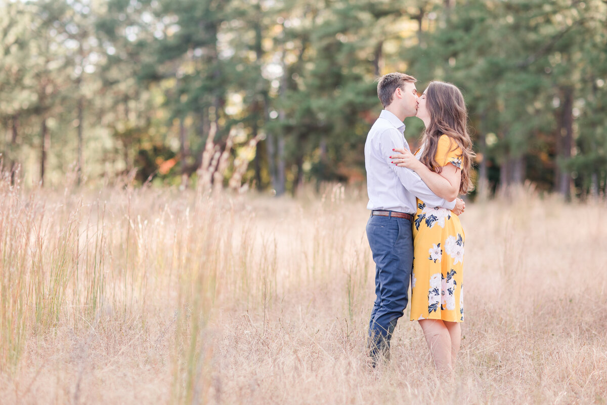 Jennifer B Photography-Bill & Shanin's Engagement Session-Sandhills Gardens and Pinrhurst NC-2020-0167