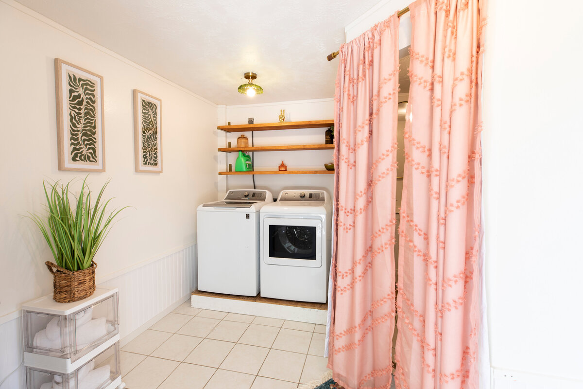 Laundry area