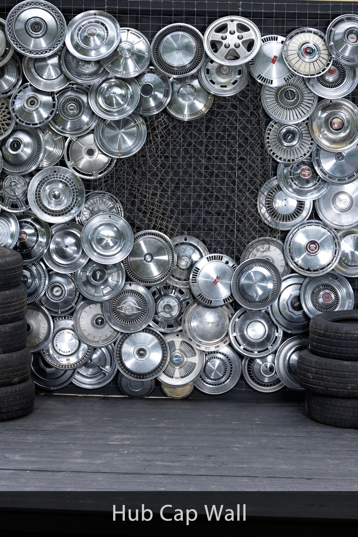 Hub Cap Wall