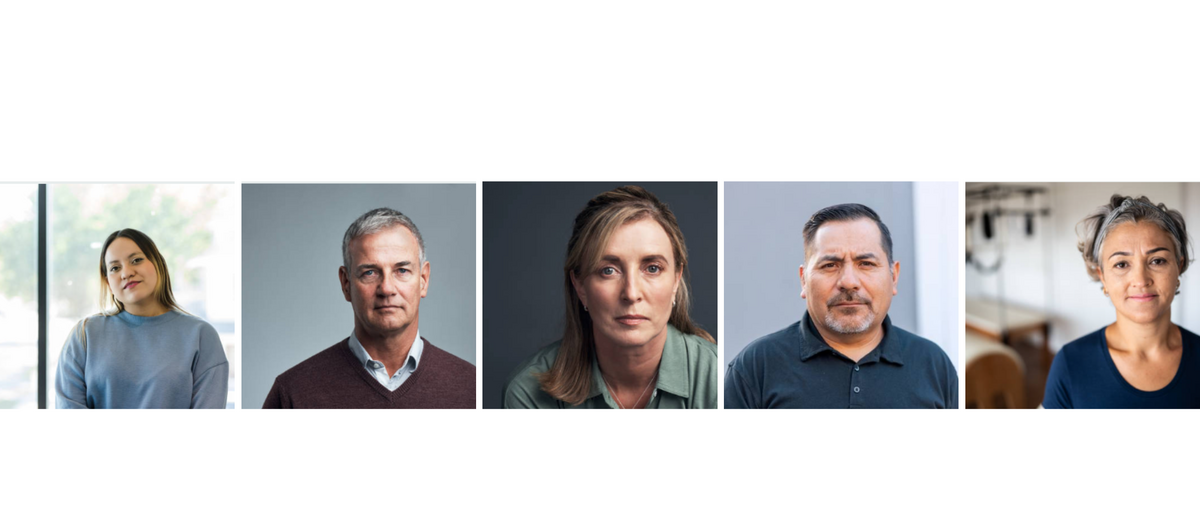 Faces of Caregivers with real questions and want real answers