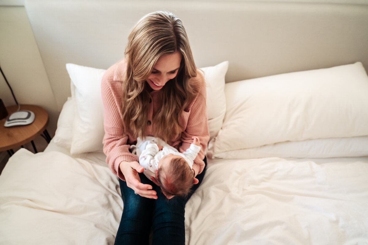 Lo The Labor Mama Founder  with Son