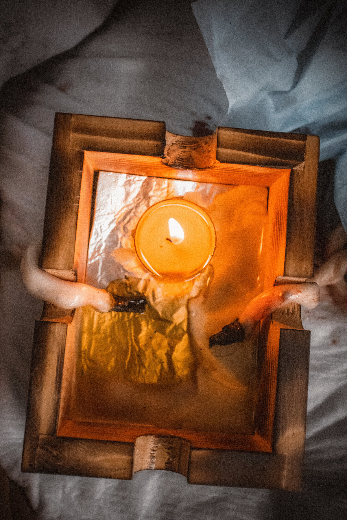 cord burning homebirth