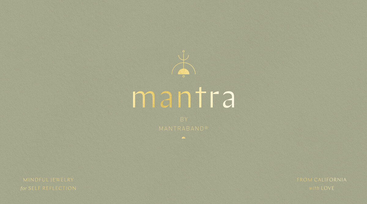 Mantra by Mantra Band Mindful Jewelry for Self Reflection