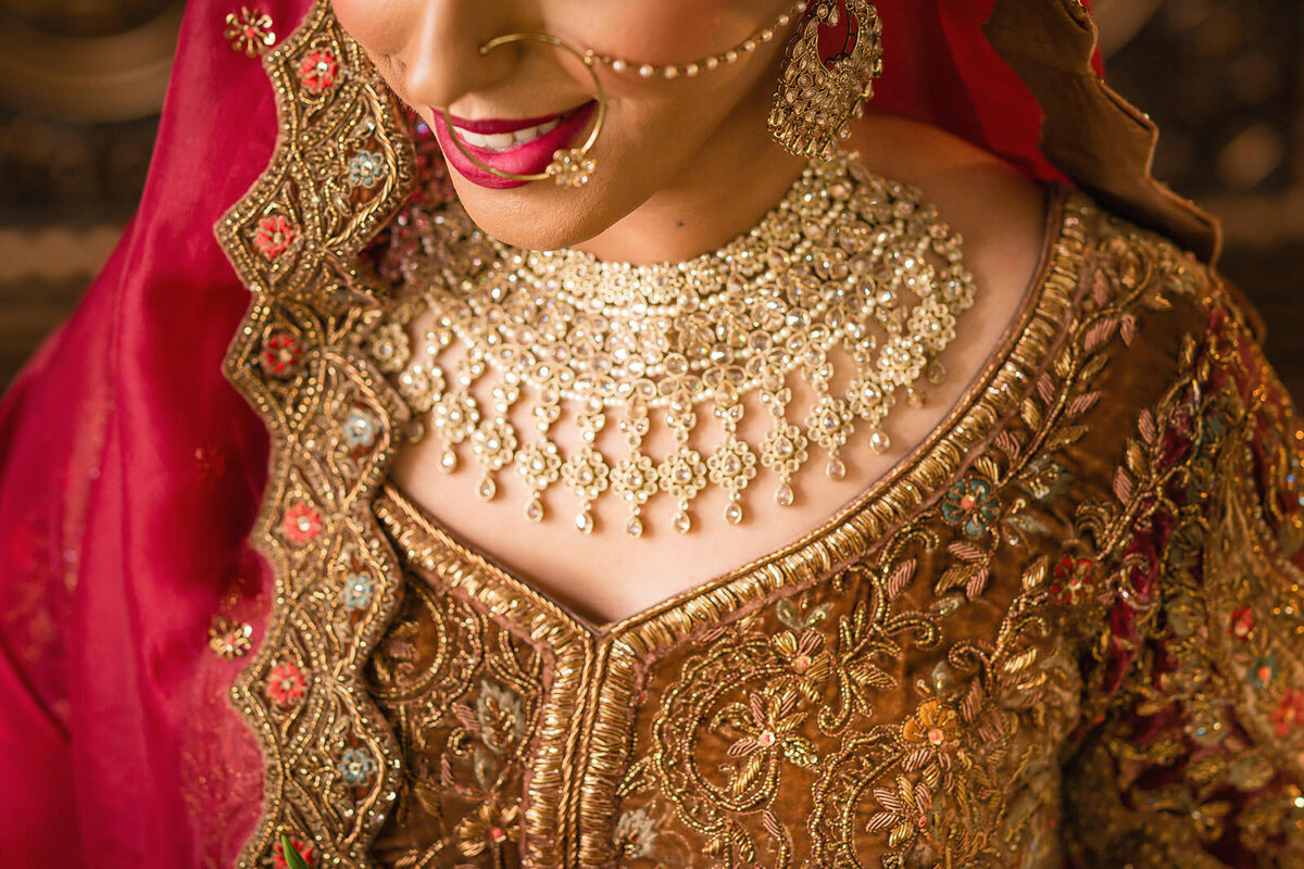 toronto indian bridal portrait