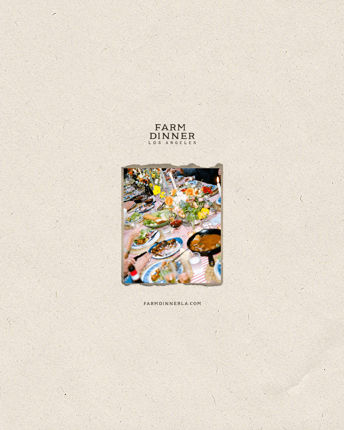 farm dinner la graphic