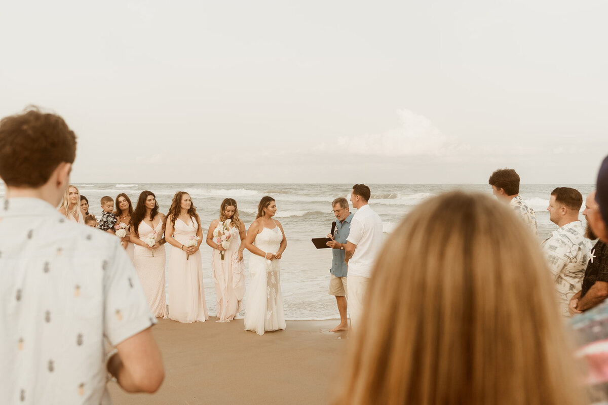 topsail island wedding