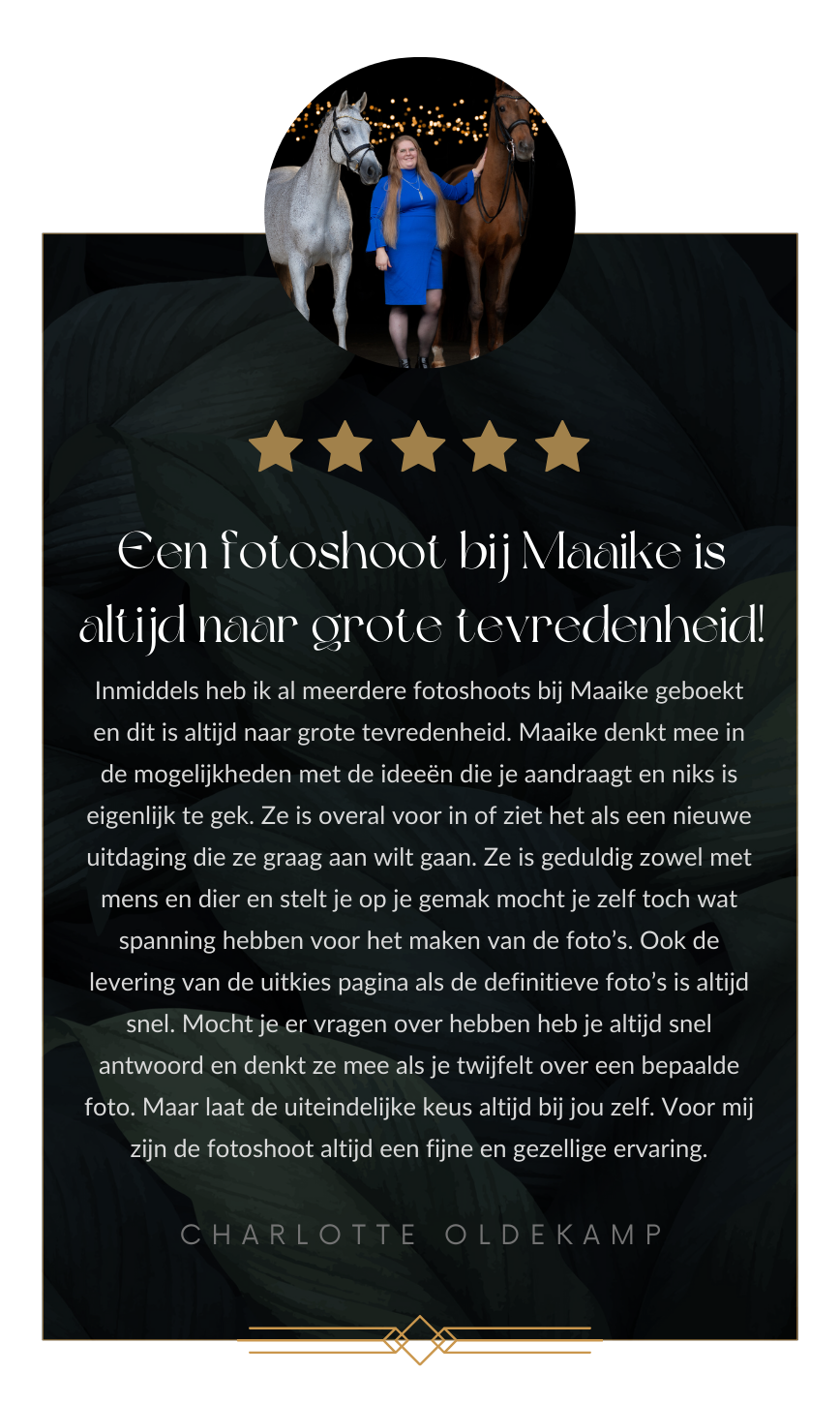 Charlotte Oldekamp review