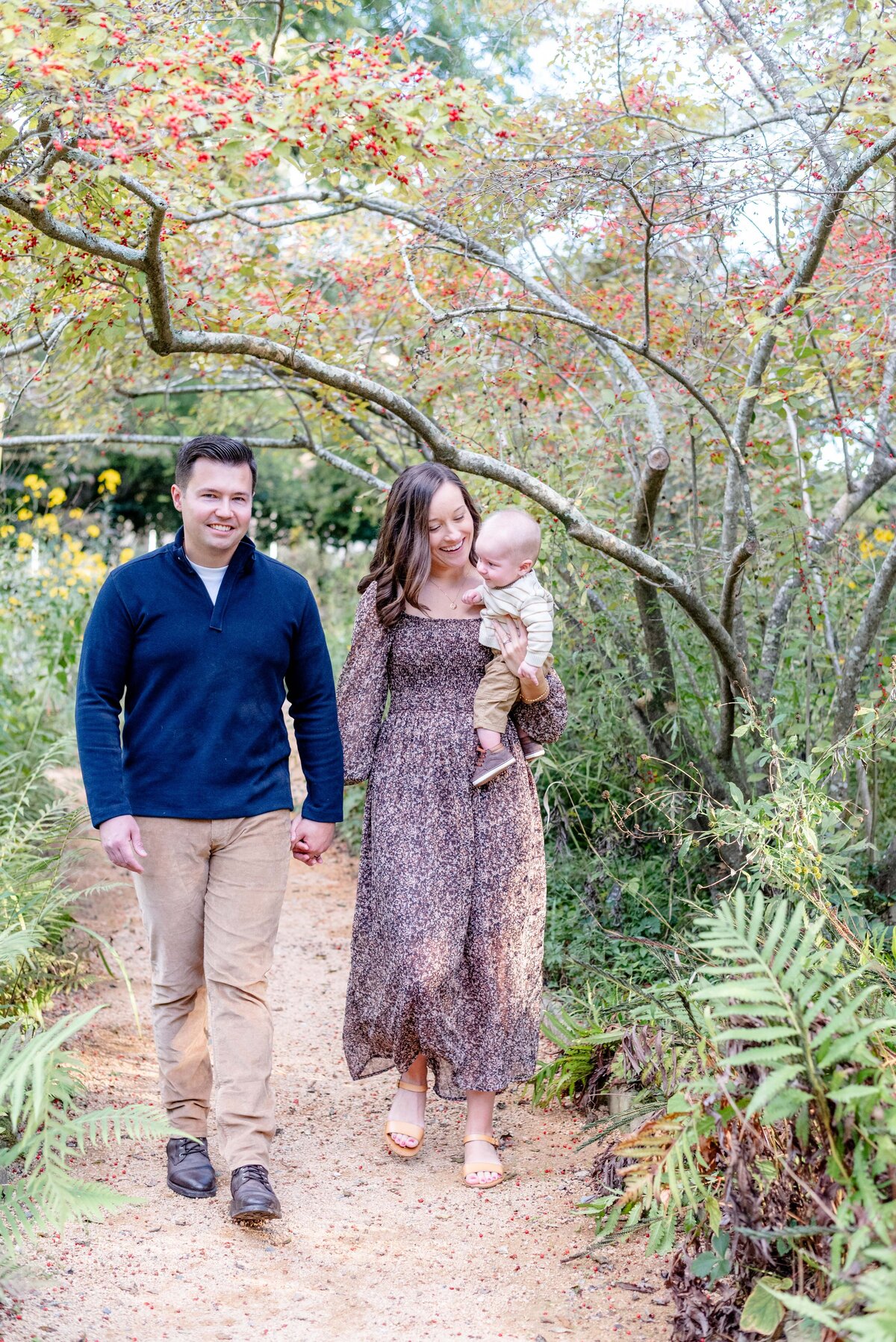Raleigh-NC-fall-mini-session-Magnolia-and-Grace-Photography-Co-Mapleton-Coker-Arboretum-SamanthaH# (1)-14