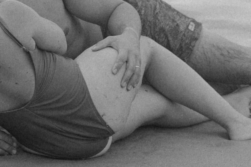 couples beach session st augustine florida