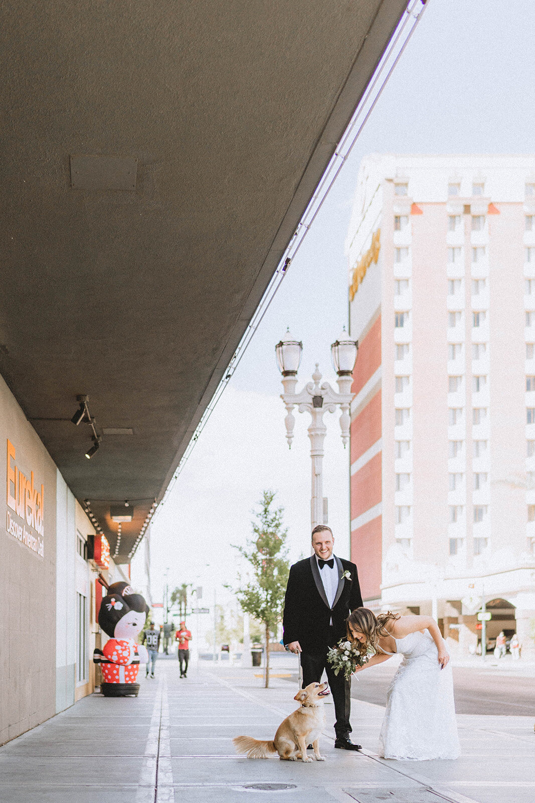 A Little White Chapel Wedding Downtown Las Vegas Elopement Photography Packages Pink Cadilliac-0093